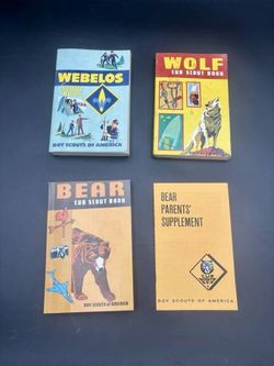 Vintage Boy Scouts of America (BSA) Handbooks and Supplements 1967