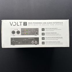 Volt 2 Bus-Powered USB Audio Interface