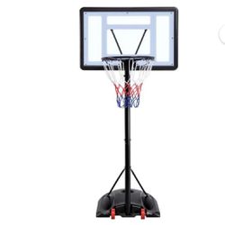 7.2 Feet Basketball Hoop For Practice And Kids Used