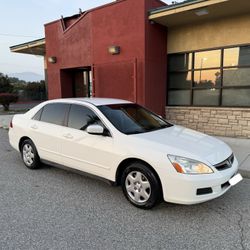Honda Accord LX 2007 With Only 135k Miles, Smog Passed Today, No Issues, Clean Title, 03/27 Tags, Tinted Windows, New Tires, Bluetooth Stereo, 2 Keys