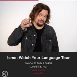 ISMO Tickets For Saturday Night (3)