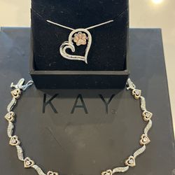 Kay jewelers Rose Gold Set 