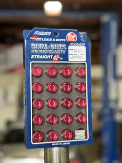 12x1.5 Rays Dura-Nut L42 Red
