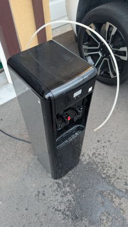 Black Freestanding Water Cooler Dispenser