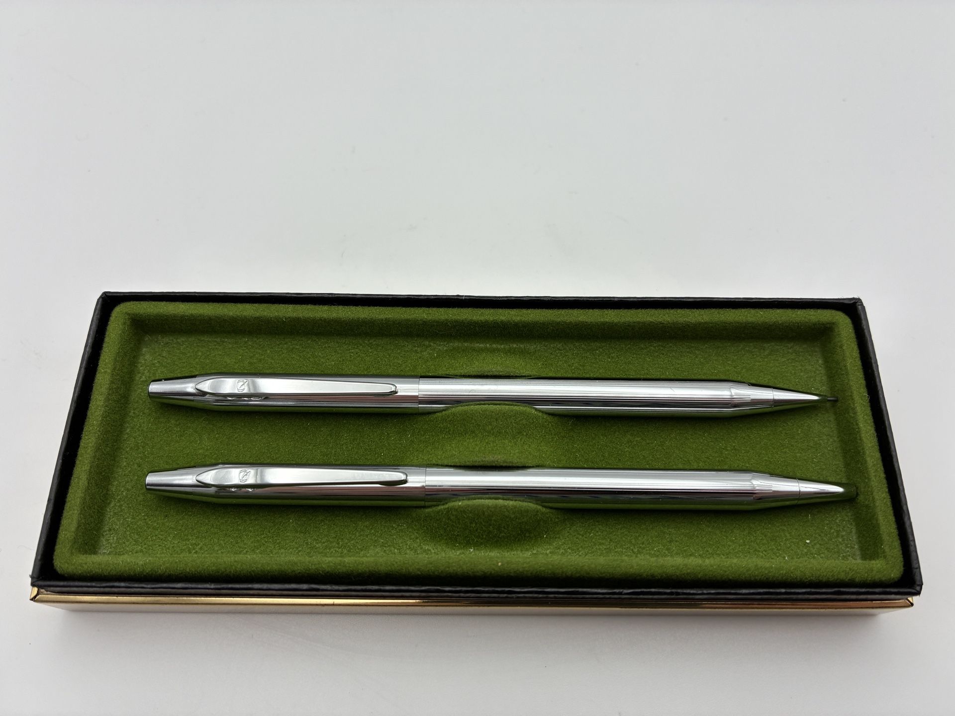 Vintage Quill Pen & Pencil Set Made In USA