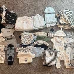 Newborn - 3 months boys clothes