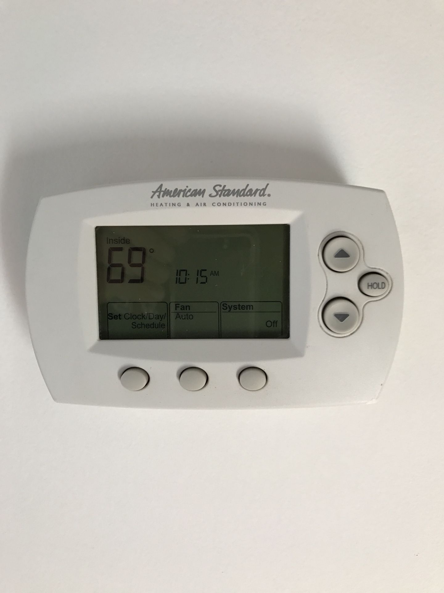 American standard thermostat