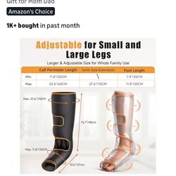 Leg compression massager