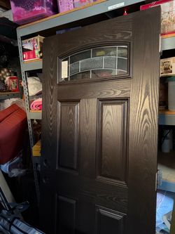 MASONITE DOOR ESPRESSO *DOOR ONLY NO BRICKMOLD* OBO