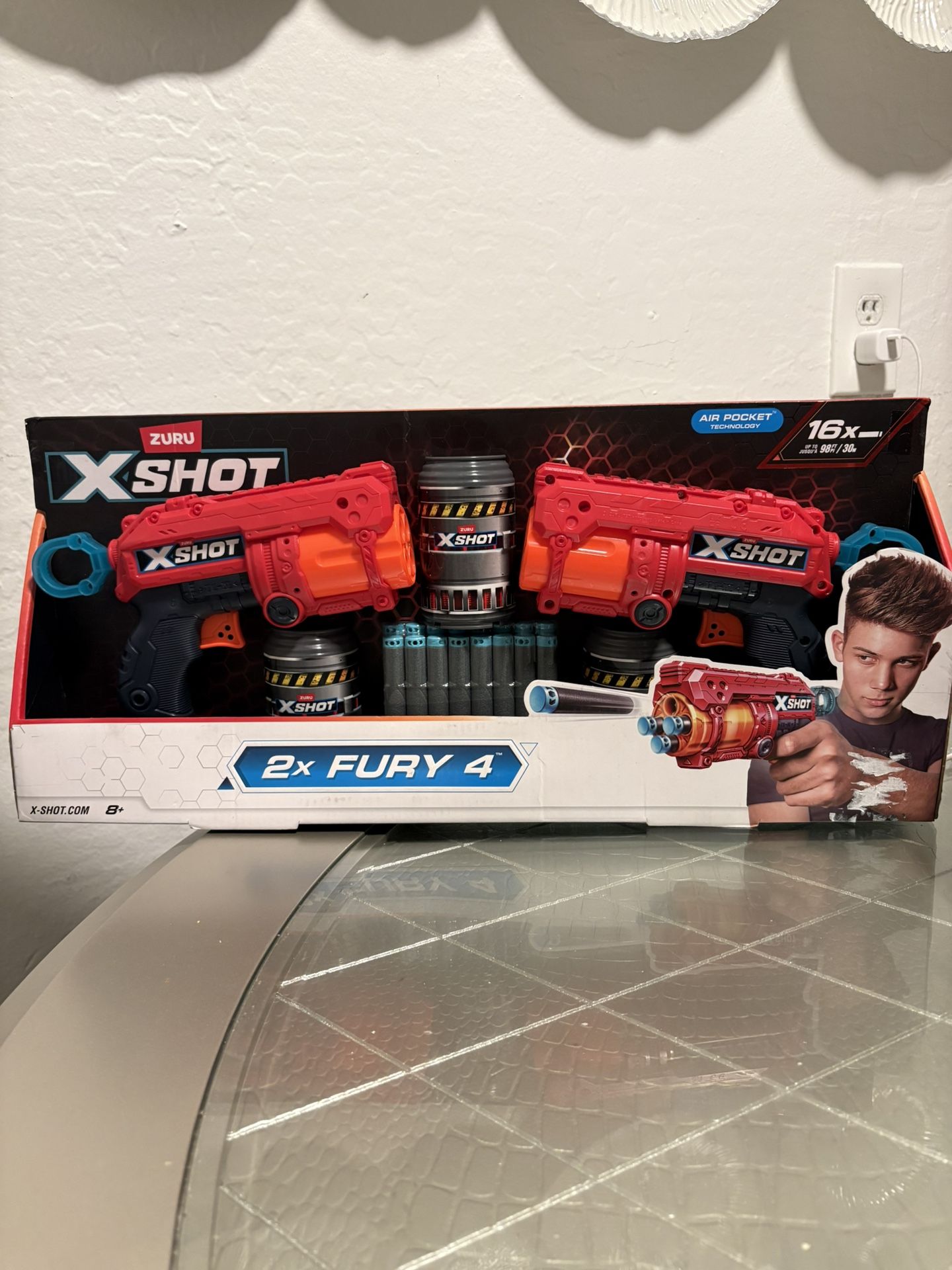 ZURU X-SHOT 2x Fury 4