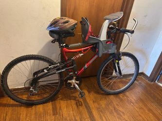 Mongoose Nike 26”  with baby seat