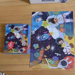 Space Explorations 180 Piece Puzzle