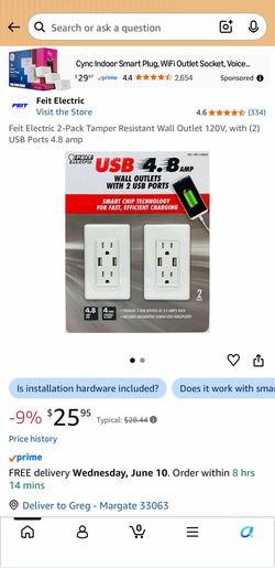 Wall Outlets with USB Ports