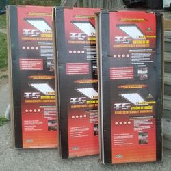 3 boxes FLUORESCENT LIGHT SYSTEM NEW 