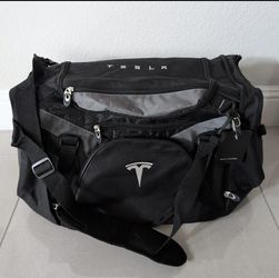 Rare Tesla Frunk Duffel bag Limited Edition Gemline 