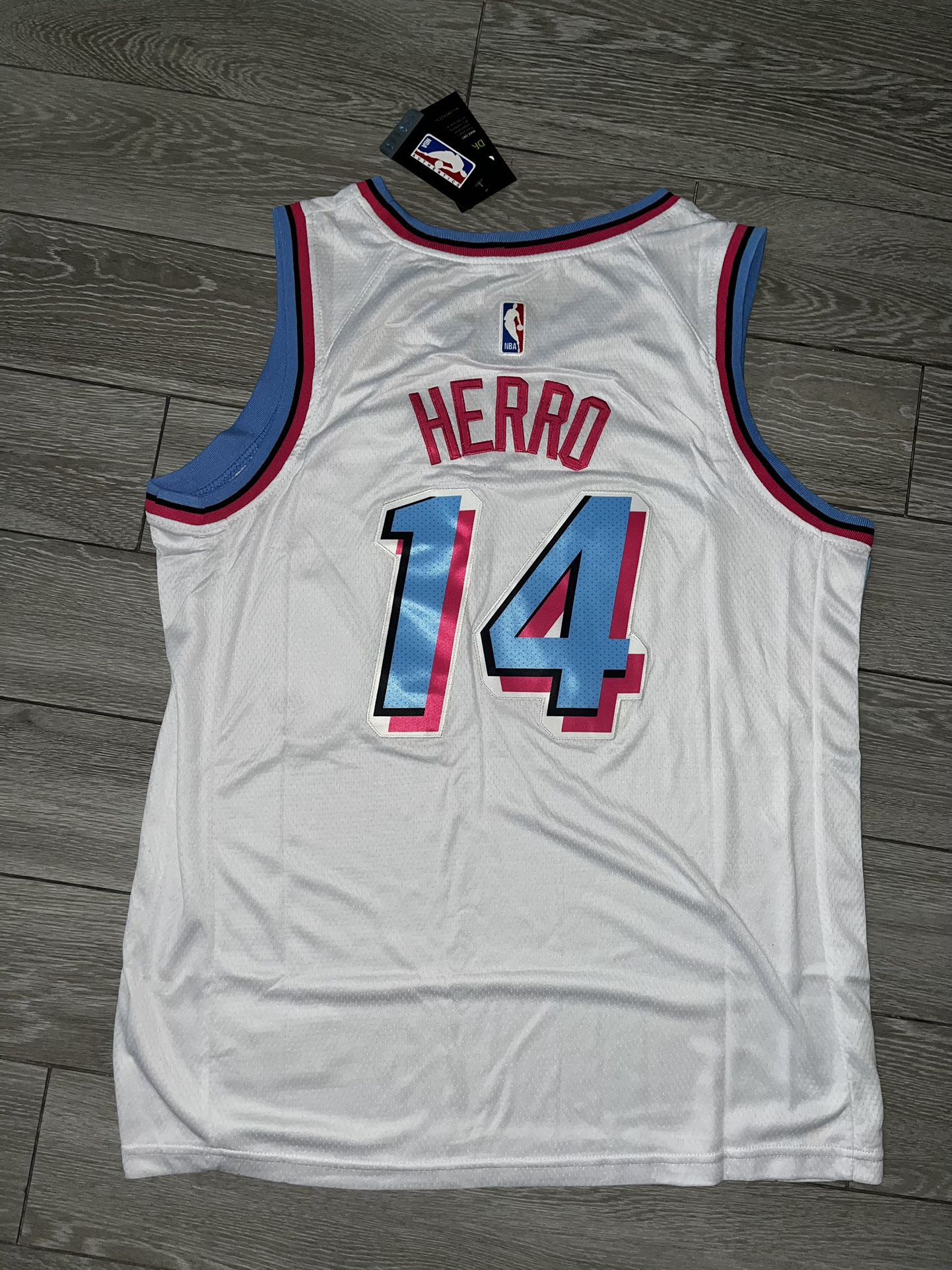 Tyler Herro Miami Vice Jersey (L) for Sale in Tacoma, WA - OfferUp