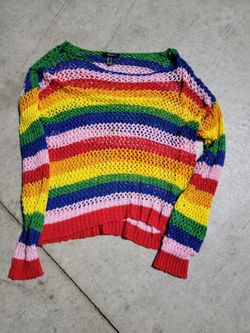 Summer knitted Long Sleeve Dhirt Size M