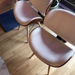 Pair of dining chairs