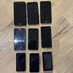 iPhones Samsung Phones And Nokia Phones read Description