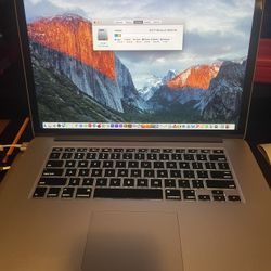 Macbook Pro(Retina, 15inch, Early 2012)