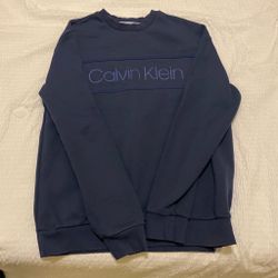Calvin Klein Navy Crewneck Sweatshirt