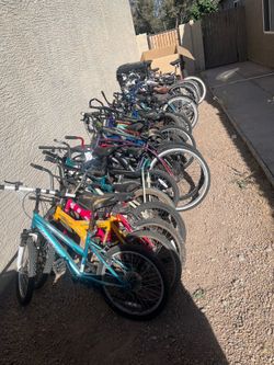 Various bikes