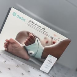Owlet Baby Monitor Sock Newest Model FDA Approved 