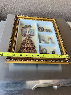 Arister Gifts Victorian Fashion Dress and Accessories Frame Shadow Box  802702 for Sale in Oakland, FL - OfferUp