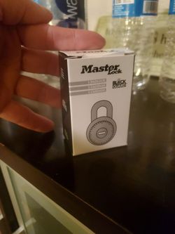 Brand New MASTER COMBINATION LOCK