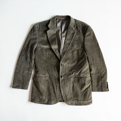 Covington Olive Green Corduroy Blazer Size 42R