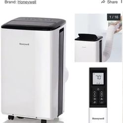 Honeywell 8,000 BTU Smart Wi-Fi Portable Air Conditioner and Dehumidifier 