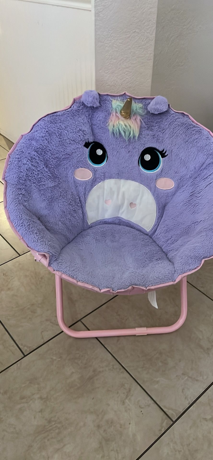 Kids Unicorn Chair