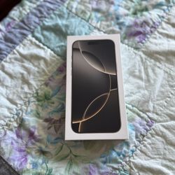 Brand New Sealed iPhone 16 Pro Max [256GB] [Desert Titanium]