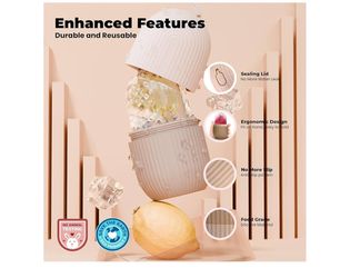 Ice Roller for Face Massager Self Care Gifts for Men Women Facial Skincare Tools (Coffee)