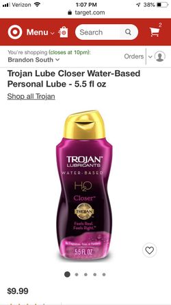 Trojan Lube Closer Water-Based Personal Lube