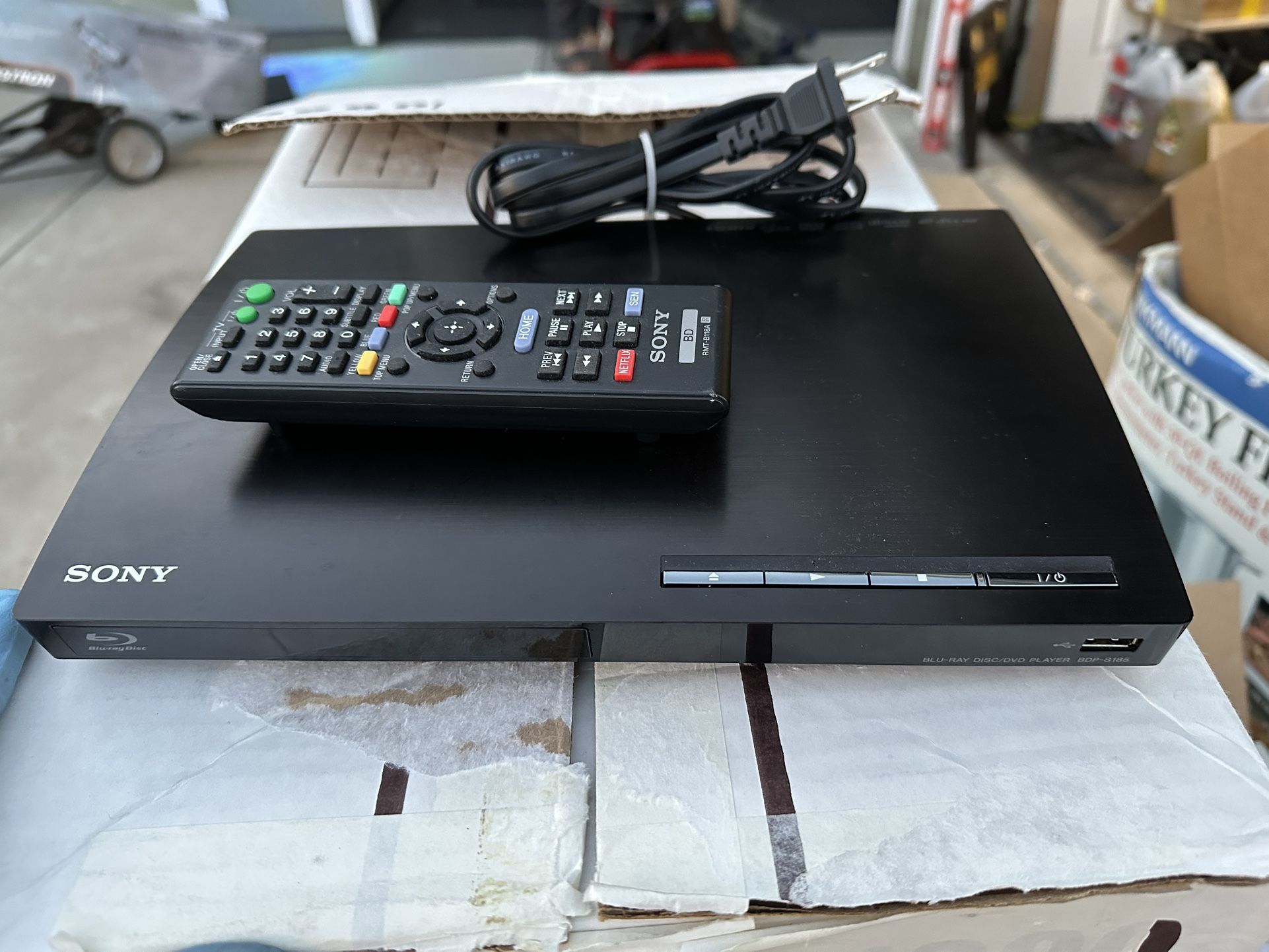 Sony Blu ray Player
