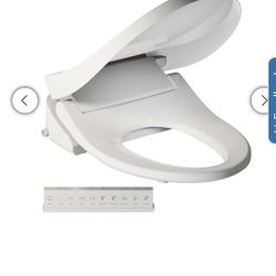 Kohler Bidet Pro Pure Wash Front and Back E875 with Remote Round Toilet Seat 