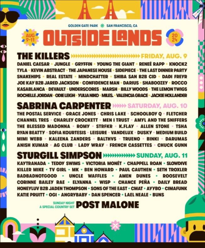 Outside lands music festival