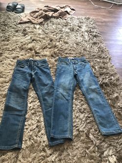 Size 7 levi's both for 25 boys