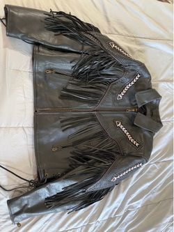 Leather jacket