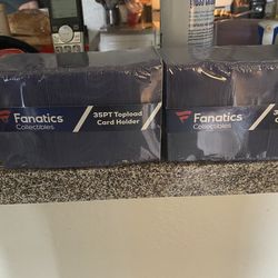 Two sets of top loader, collectible protection cards covers great for your sports cards Pokémon cards PSA protected