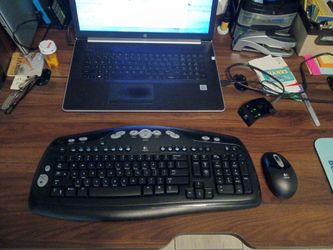 Logitech Keyboard and Mouse (Wireless)