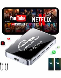 AI Box Wireless CarPlay & Auto Adapter