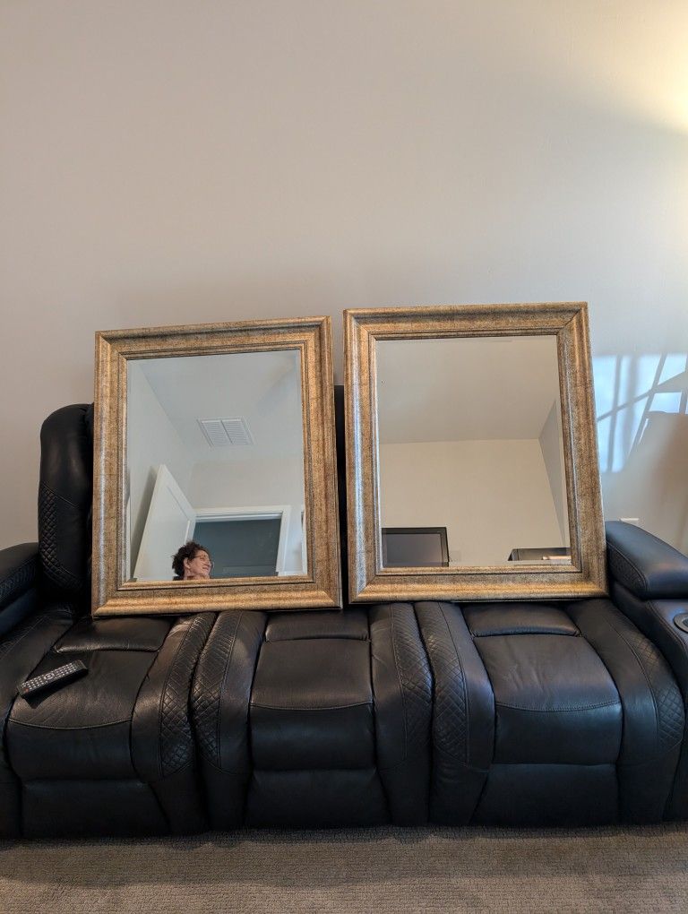 Two Electric Fire Places , 2 Mirrors