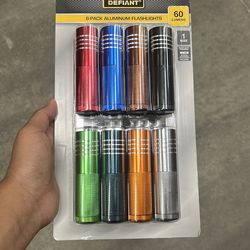 8 pack flashlight