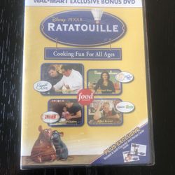 Disney Pixar Ratatouille Cooking Fun for All Ages DVD Walmart Exclusive