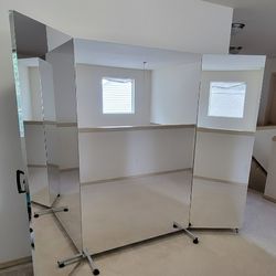 FOLDING WARDROBE MIRROR - No Glass!