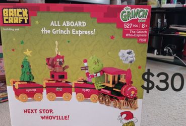 Brick Craft The Grinch Who-Express Building Set