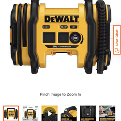 Dewalt Electric Portable Inflator