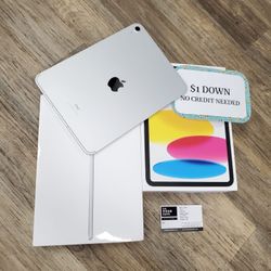 Apple IPad 10th Gen Tablet - 90 DAY WARRANTY - $1 DOWN - NO CREDIT NEEDED 